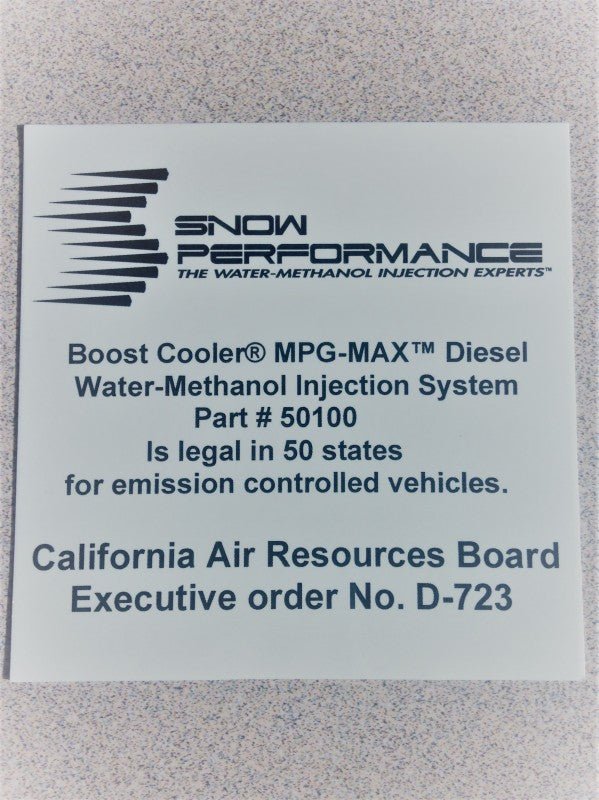Snow Performance - Snow Performance Stg 3 Boost Cooler Water Injection Kit TD Univ. (SS Braided Line and 4AN Fittings) - Demon Performance
