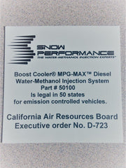 Snow Performance - Snow Performance Stg 3 Boost Cooler Water Injection Kit TD Univ. (SS Braided Line and 4AN Fittings) - Demon Performance