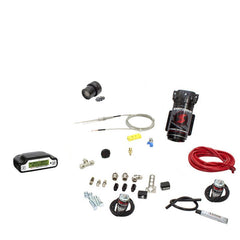 Snow Performance - Snow Performance Univ Stg 3 Boost Cooler Water Inj. Kit (Red Hi - Temp Tubing/Quick Fittings) w/o Tank - Demon Performance