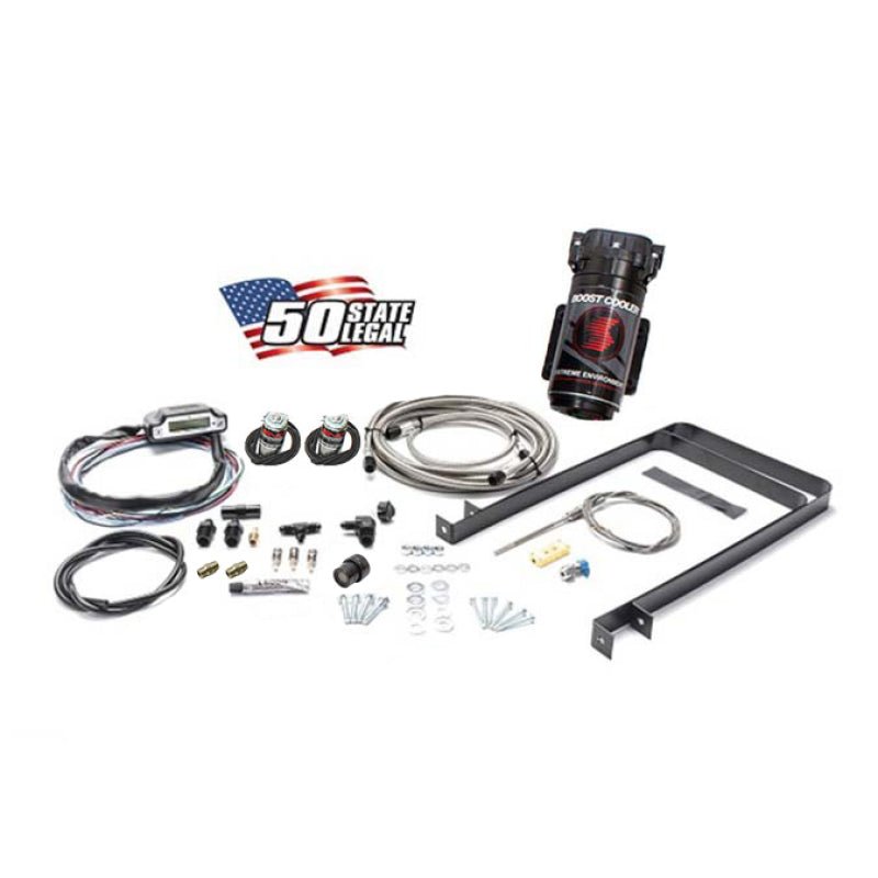 Snow Performance - Snow Performance Univ. Stg 3 Boost Cooler Water Inj. Kit TD (SS Braided Line/4AN Fittings) w/o Tank - Demon Performance