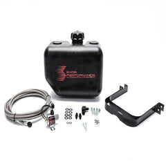 Snow Performance - Snow Performance Water Tank Upgrade 2.5gal Braided SS Line w/Bracket/Solenoid/Hose/Fittings - Demon Performance
