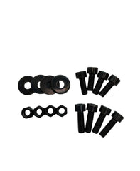SPARCO - Sparco Seat Hardware Spacer Kit Bottom Mount - Black Zinc - Demon Performance