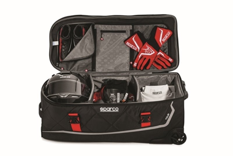 SPARCO - Sparco Tour Bag Martini - Racing Black/Silver - Demon Performance
