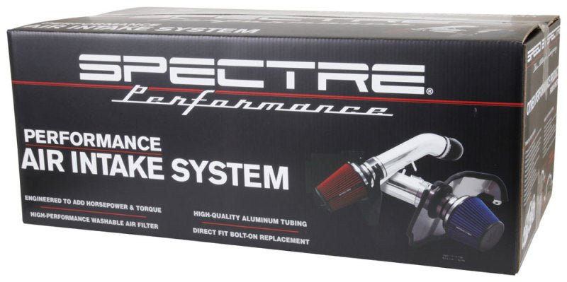 Spectre - Spectre 16-18 Jeep Grand Cherokee V6-3.6L F/I Air Intake Kit - Polished w/Red Filter - Demon Performance