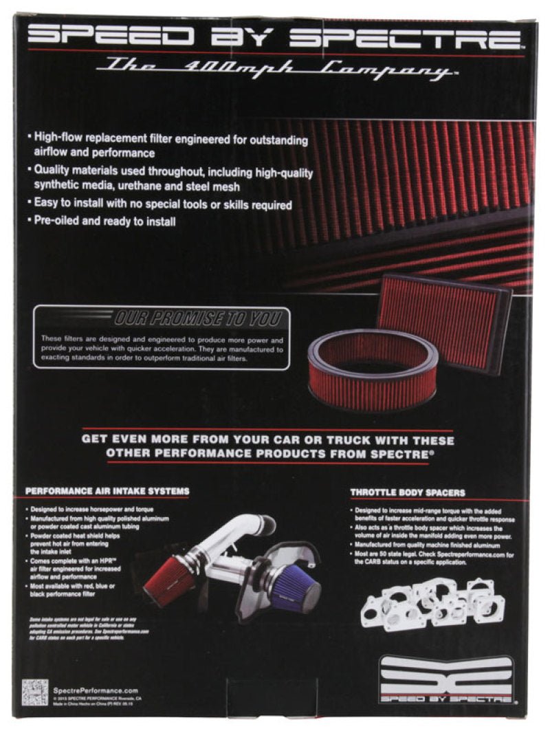 Spectre - Spectre 18 - 19 Dodge Ram 1500 5.7L V8 F/I Replacement Panel Air Filter - Demon Performance