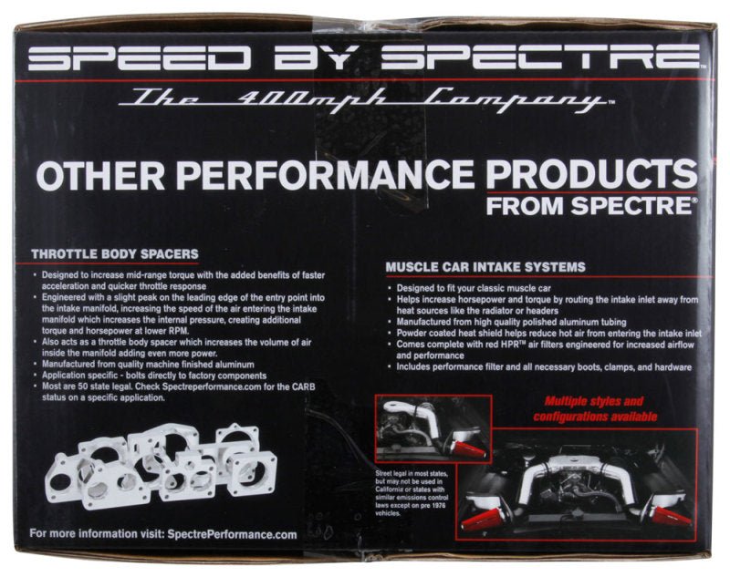 Spectre - Spectre 2019 Dodge Ram 1500 5.7L V8 Performance Air Intake Kit - Demon Performance