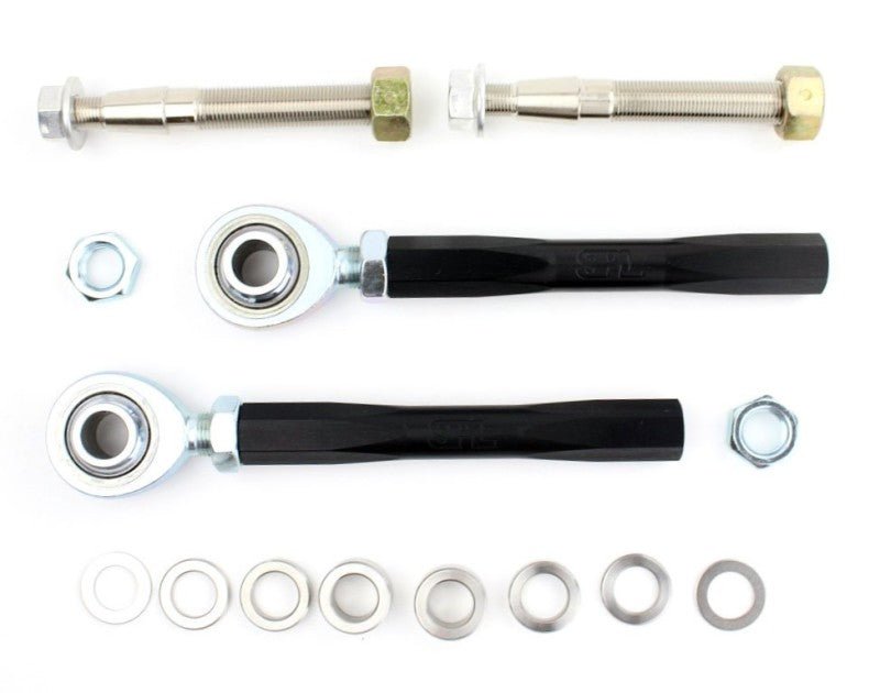 SPL Parts - SPL Parts 2009+ Nissan 370Z Front Outer Tie Rod Ends Adjustable for Bumpsteer - Demon Performance