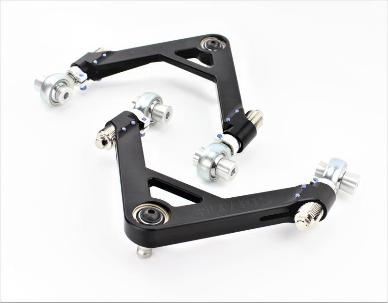 SPL Parts - SPL Parts 2009+ Nissan 370Z Front Upper Camber/Caster Arms - Demon Performance