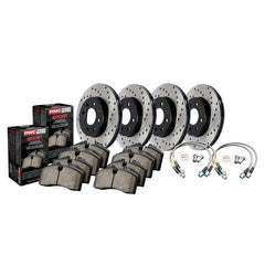 Stoptech - Sport Axle Pack Drilled Rotor, 4 Wheel - Demon Performance