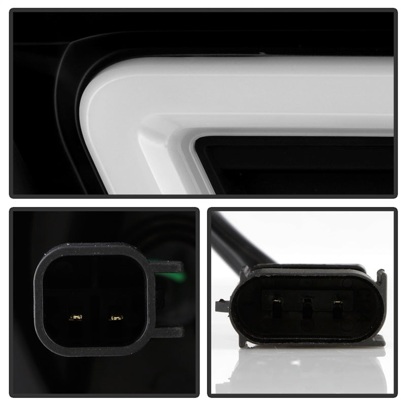 SPYDER - Spyder Dodge Durango 11 - 13 Halogen Model Only Projector Headlights - Black PRO - YD - DDU11SI - BK - Demon Performance