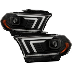SPYDER - Spyder Dodge Durango 11 - 13 Halogen Model Only Projector Headlights - Black PRO - YD - DDU11SI - BK - Demon Performance