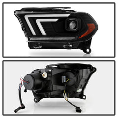 SPYDER - Spyder Dodge Durango 11 - 13 Halogen Model Only Projector Headlights - Black PRO - YD - DDU11SI - BK - Demon Performance