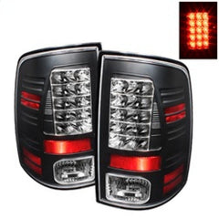 SPYDER - Spyder Dodge Ram 1500 09 - 14 10 - 14 LED Tail Lights Incandescent only - Blk ALT - YD - DRAM09 - LED - BK - Demon Performance