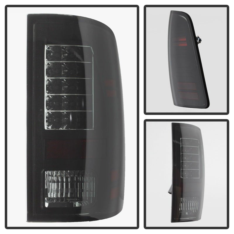 SPYDER - Spyder Dodge Ram 1500 13 - 14 13 - 14 LED Tail Lights LED Model only - Blk Smke ALT - YD - DRAM13 - LED - BSM - Demon Performance