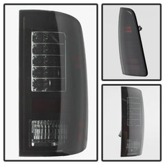 SPYDER - Spyder Dodge Ram 1500 13 - 14 13 - 14 LED Tail Lights LED Model only - Blk Smke ALT - YD - DRAM13 - LED - BSM - Demon Performance