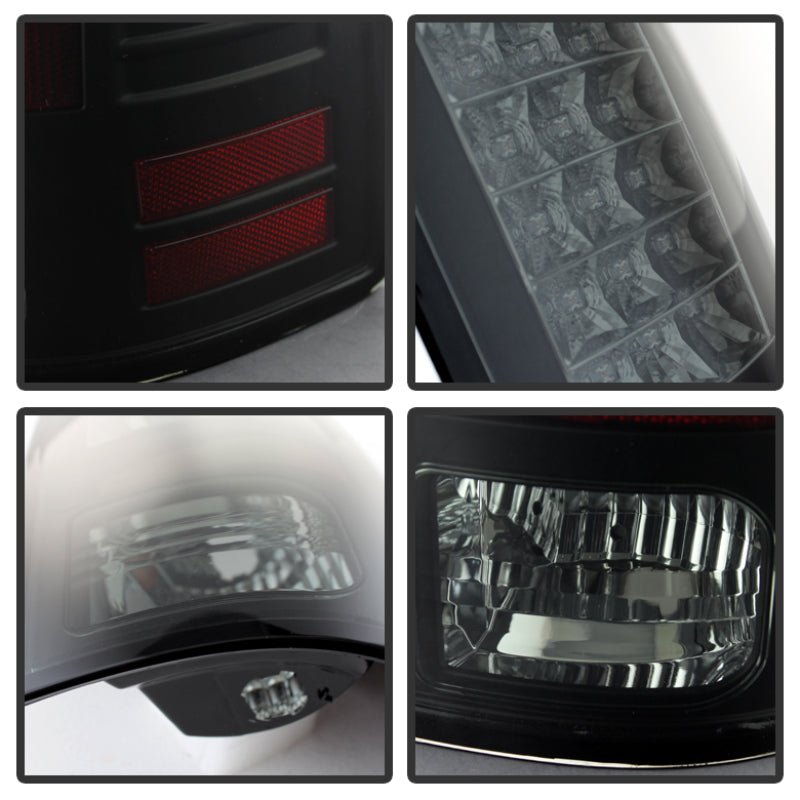 SPYDER - Spyder Dodge Ram 1500 13 - 14 13 - 14 LED Tail Lights LED Model only - Blk Smke ALT - YD - DRAM13 - LED - BSM - Demon Performance