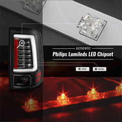 SPYDER - Spyder Dodge Ram 2013 - 2014 Light Bar LED Tail Lights - All Black ALT - YD - DRAM13V2 - LED - BKV2 - Demon Performance