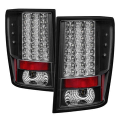 SPYDER - Spyder Jeep Grand Cherokee 07 - 10 LED Tail Lights Black ALT - YD - JGC07 - LED - BK - Demon Performance