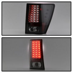 SPYDER - Spyder Jeep Grand Cherokee 07 - 10 LED Tail Lights Black ALT - YD - JGC07 - LED - BK - Demon Performance