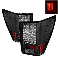 SPYDER - Spyder Jeep Grand Cherokee 07 - 10 LED Tail Lights Black ALT - YD - JGC07 - LED - BK - Demon Performance