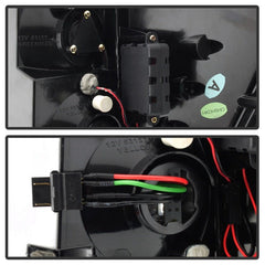 SPYDER - Spyder Jeep Grand Cherokee 07 - 10 LED Tail Lights Black ALT - YD - JGC07 - LED - BK - Demon Performance