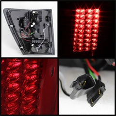 SPYDER - Spyder Jeep Grand Cherokee 07 - 10 LED Tail Lights Red Clear ALT - YD - JGC07 - LED - RC - Demon Performance