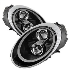 SPYDER - Spyder Porsche 911 05 - 09 Projector Headlights Xenon/HID Model - DRL LED Blk PRO - YD - P99705 - HID - DRL - BK - Demon Performance