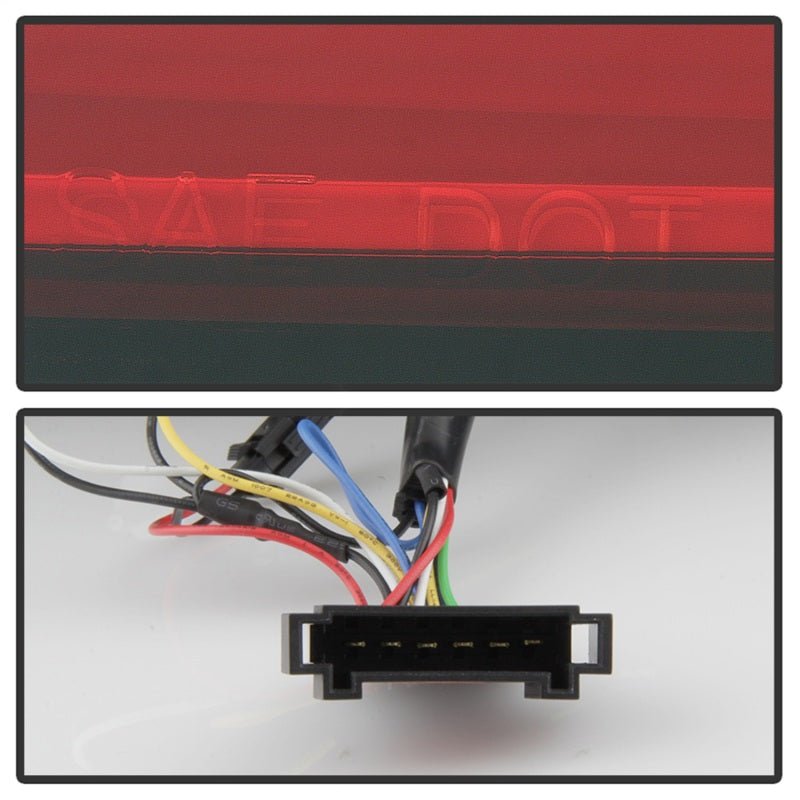 SPYDER - Spyder Porsche 987 Cayman 06 - 08 / Boxster 05 - 08 LED Tail Lights - Red Clear ALT - YD - P98705 - LED - RC - Demon Performance