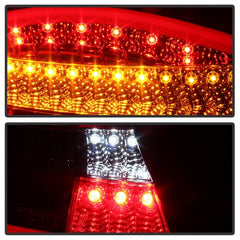 SPYDER - Spyder Porsche 987 Cayman 06 - 08 / Boxster 05 - 08 LED Tail Lights - Red Clear ALT - YD - P98705 - LED - RC - Demon Performance