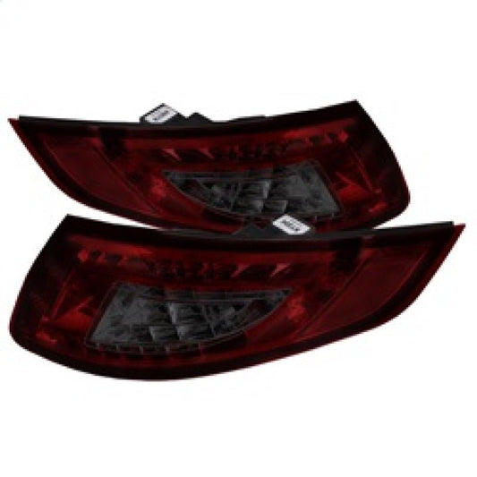 SPYDER - Spyder Porsche 997 05 - 08 LED Tail Lights Red Smoke ALT - YD - P99705 - LED - RS - Demon Performance