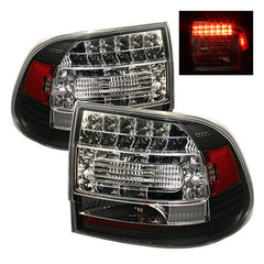 SPYDER - Spyder Porsche Cayenne 03 - 07 LED Tail Lights Black ALT - YD - PCAY03 - LED - BK - Demon Performance