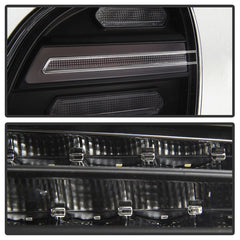 SPYDER - Spyder Porsche Cayenne 958 11 - 14 LED Tail Lights - Sequential Signal - Black - Demon Performance