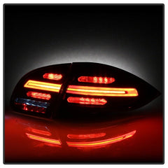 SPYDER - Spyder Porsche Cayenne 958 11 - 14 LED Tail Lights - Sequential Signal - Black - Demon Performance