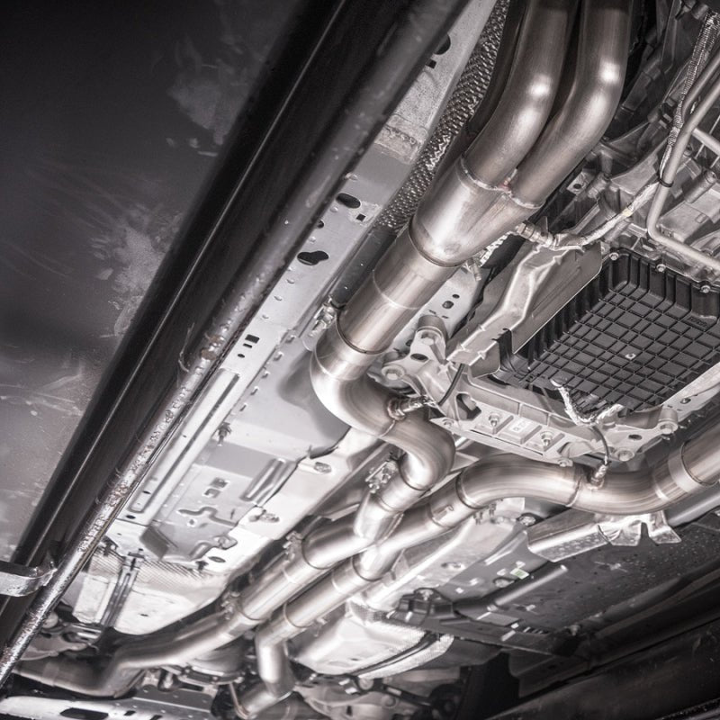 Stainless Works - Stainless Works 2020 Ford GT500 Legend Catback X - Pipe Exhaust Factory Connect - Black Tips - Demon Performance