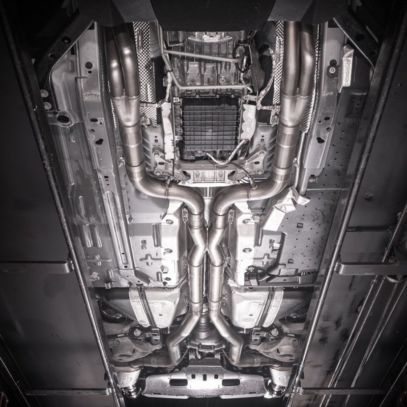 Stainless Works - Stainless Works 2020 Ford GT500 Legend Catback X - Pipe Exhaust Factory Connect - Polished Tips - Demon Performance