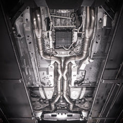 Stainless Works - Stainless Works 2020 Ford GT500 Legend Catback X - Pipe Exhaust Factory Connect - Polished Tips - Demon Performance