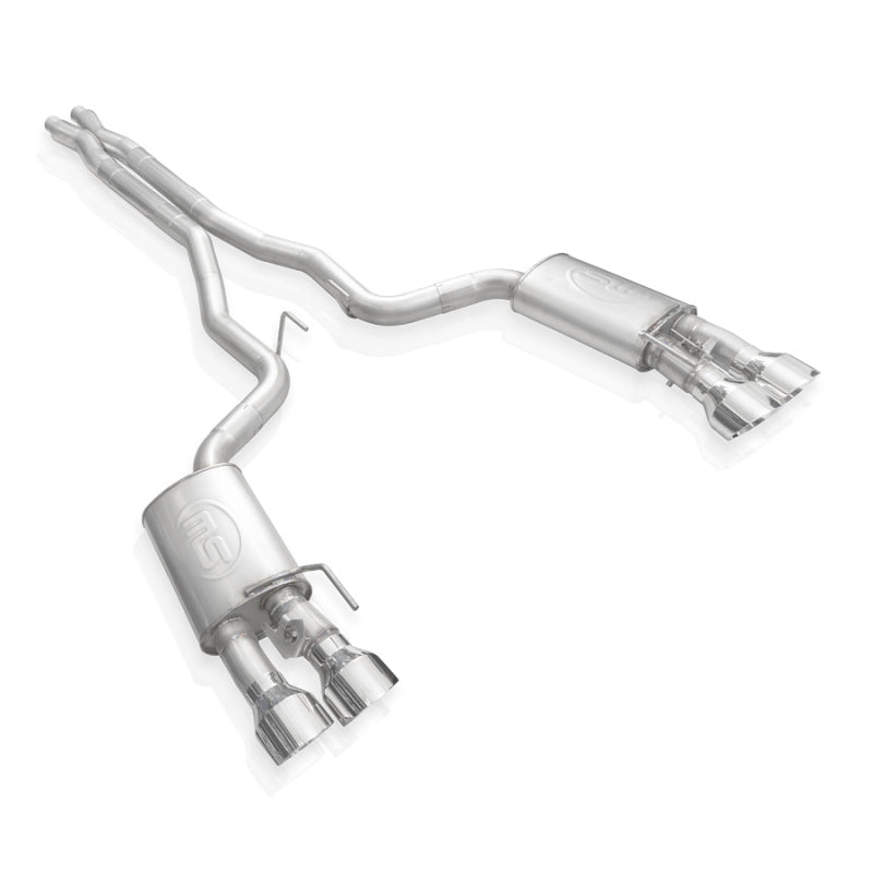 Stainless Works - Stainless Works 2020 Ford GT500 Legend Catback X - Pipe Exhaust Factory Connect - Polished Tips - Demon Performance