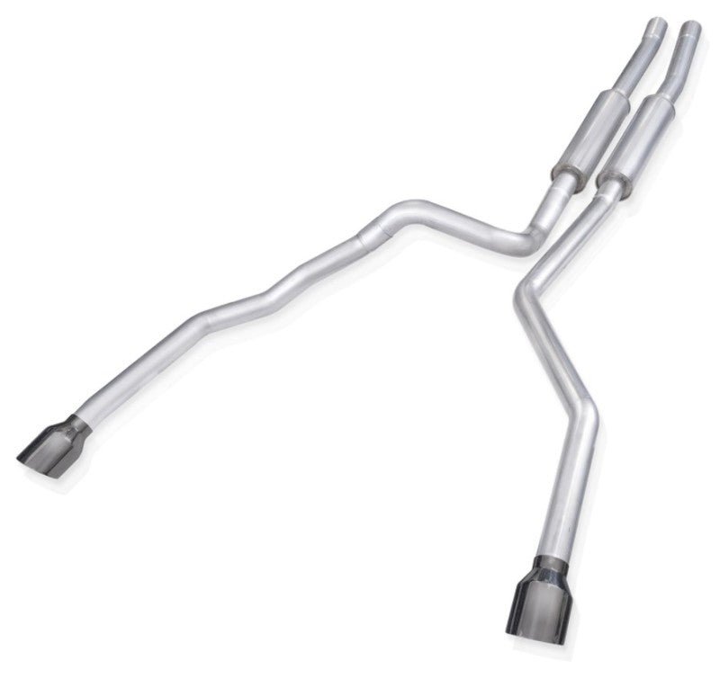 Stainless Works - Stainless Works 2021 Ram TRX 6.2L Legend Catback w/ Black Chrome Tips - Demon Performance