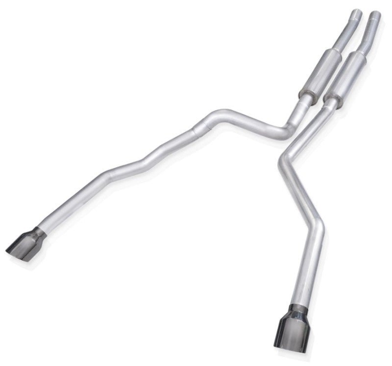 Stainless Works - Stainless Works 2021 Ram TRX 6.2L Redline Catback w/ Black Chrome Tips - Demon Performance
