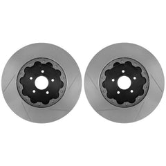 Stoptech - StopTech 03 - 06 Dodge Viper AeroRotor Direct Replacement 2 - piece Drilled Front Rotors (Pair) - Demon Performance