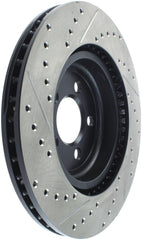 Stoptech - StopTech 05 - 09 Chrysler 300 (5.7L V8 exc SRT - 8) Front Left Slotted & Drilled Rotor - Demon Performance