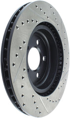 Stoptech - StopTech 05 - 09 Chrysler 300 (5.7L V8 exc SRT - 8) Front Right Slotted & Drilled Rotor - Demon Performance