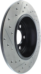 Stoptech - StopTech 05 - 13 Chrysler300/300C / 09 - 12 Dodge Challenger Rear Left Drilled & Slotted Rotor - Demon Performance