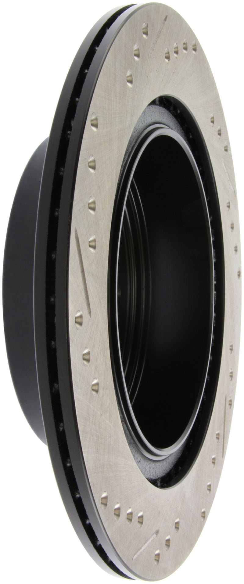 Stoptech - StopTech 06 - 07 350Z / 05 - 07 G35 / 06 - 07 G35X SportStop Slotted & Drilled Rear Left Rotor - Demon Performance