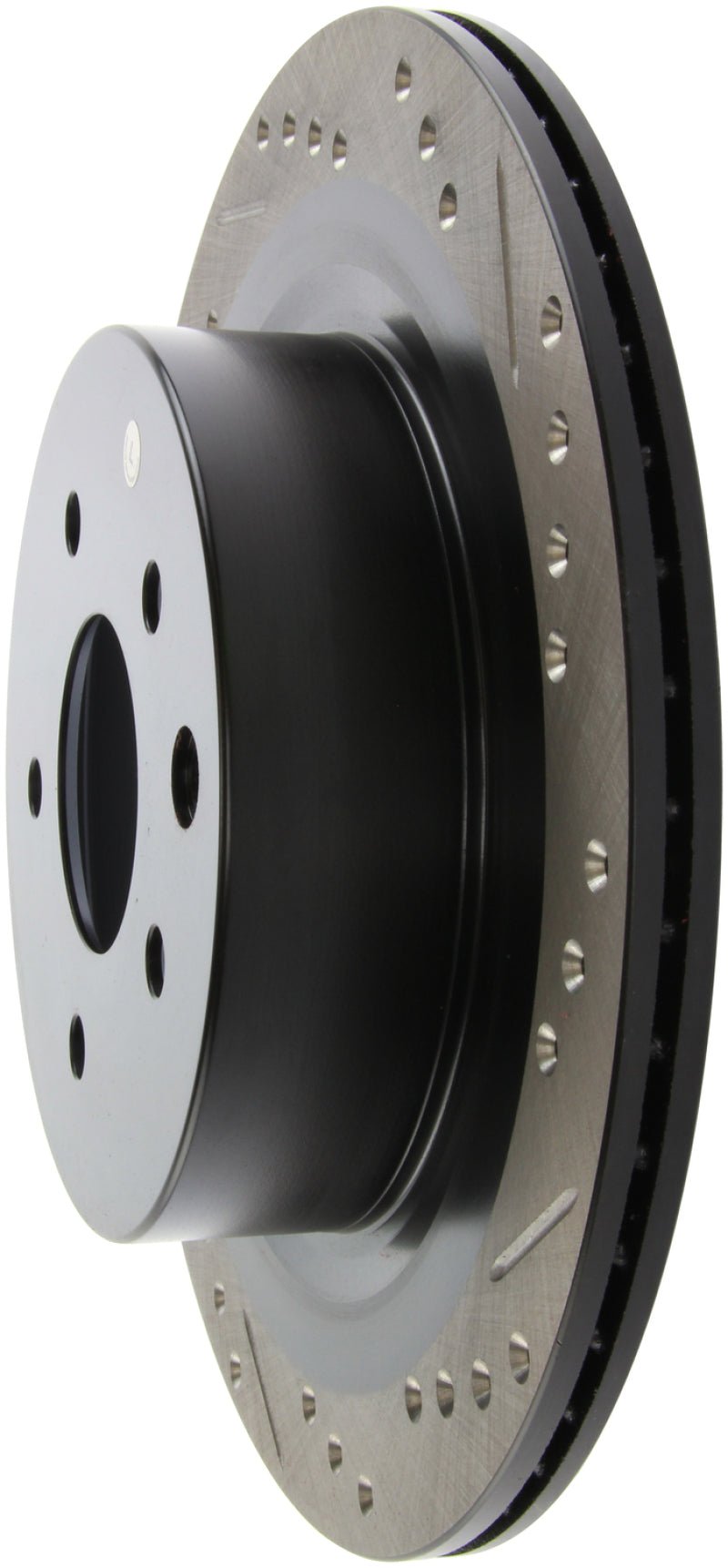 Stoptech - StopTech 06 - 07 350Z / 05 - 07 G35 / 06 - 07 G35X SportStop Slotted & Drilled Rear Left Rotor - Demon Performance