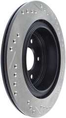 Stoptech - StopTech 06 - 07 350Z / 05 - 07 G35 / 06 - 07 G35X SportStop Slotted & Drilled Rear Right Rotor - Demon Performance
