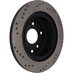 Stoptech - StopTech 08 - 09 Infiniti EX35 / 05 - 08 G35 / 09 G37 / 06 - 09 M35/M45 Cryo Drilled Left Rear Rotor - Demon Performance