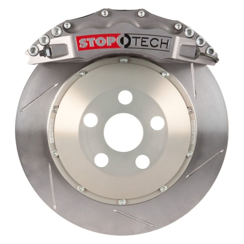 Stoptech - StopTech 08 - 13 370Z / G37 ST - 60 Calipers 355x32mm Rotors Trophy Sport/Slotted Front Big Brake Kit - Demon Performance