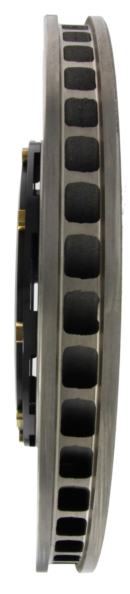 Stoptech - StopTech 09 - 11 Nissan GT - R Front Right Slotted Bare Iron 380x34mm Aero - Rotor Kit - Demon Performance