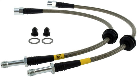 Stoptech - StopTech 09 Audi A4 Sedan / 08 - 10 A5 - S5 Rear Stainless Steel Brake Line Kit - Demon Performance